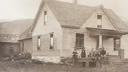 Old Christenson ranch home