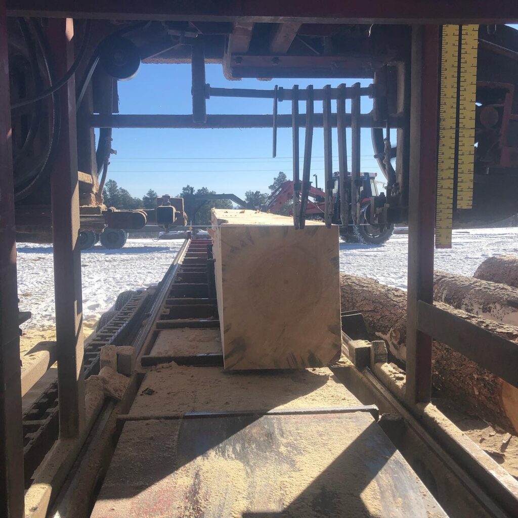 Timber frame lumber